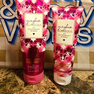 Bath & Body Works Gingham Gorgeous Body Cream & Body Gel